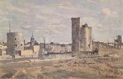Jean Baptiste Camille  Corot La Rochelle (mk11) oil painting picture wholesale